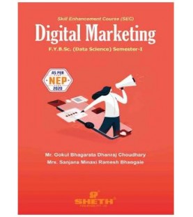 Digital Marketing FYBSc Data Science Sem 1 Sheth Publication | Mumbai University 